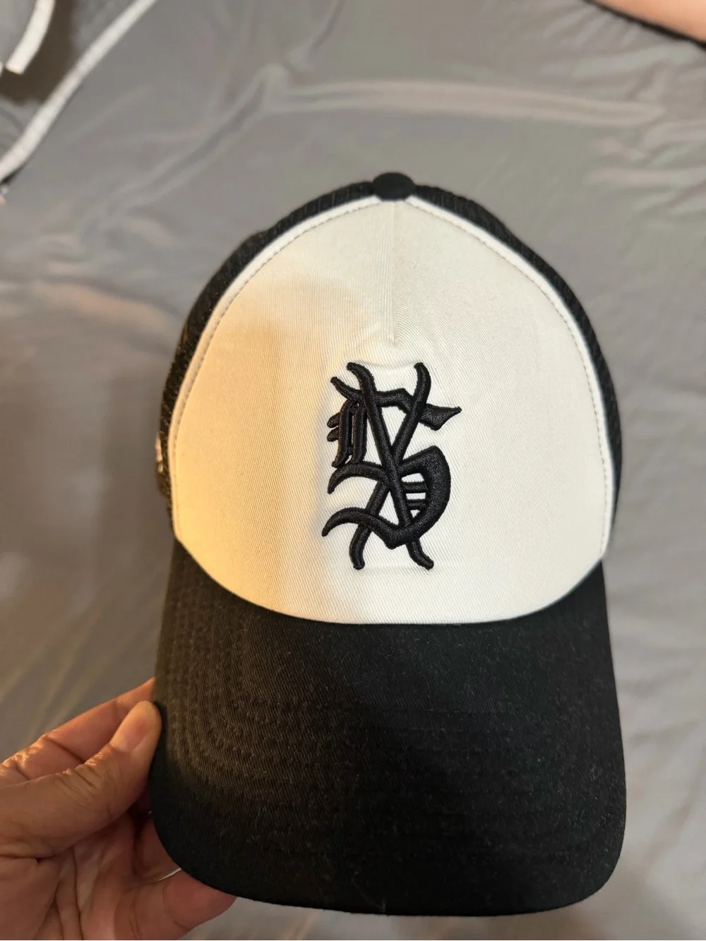 Ksubi Black & Cream 9FORTY Trucker Cap